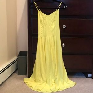 Yellow dress